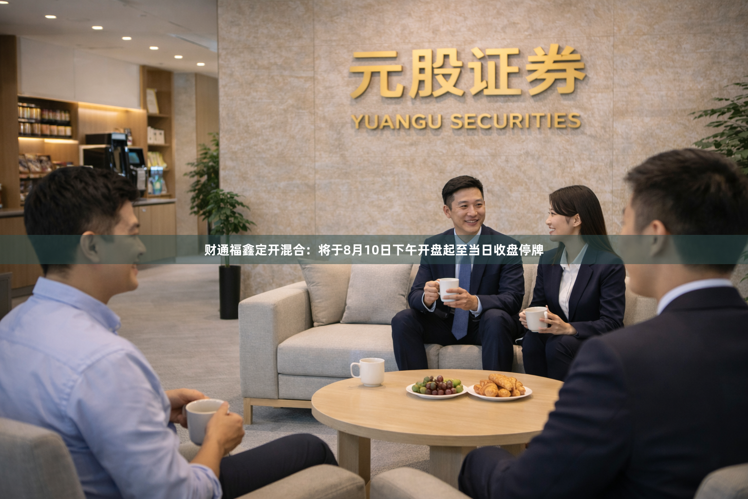 财通福鑫定开混合:将于8月10日下午开盘起至当日收盘停牌